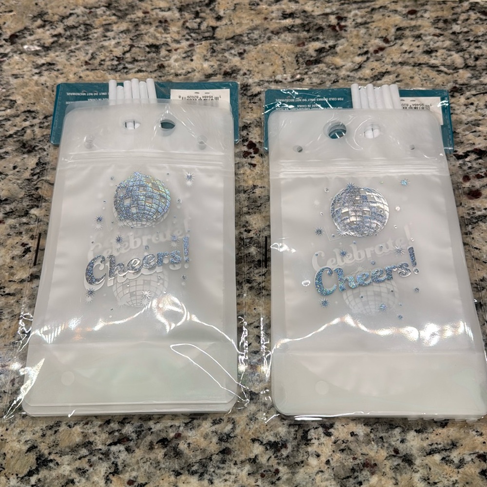 Disco Ball Drink Pouches (12)